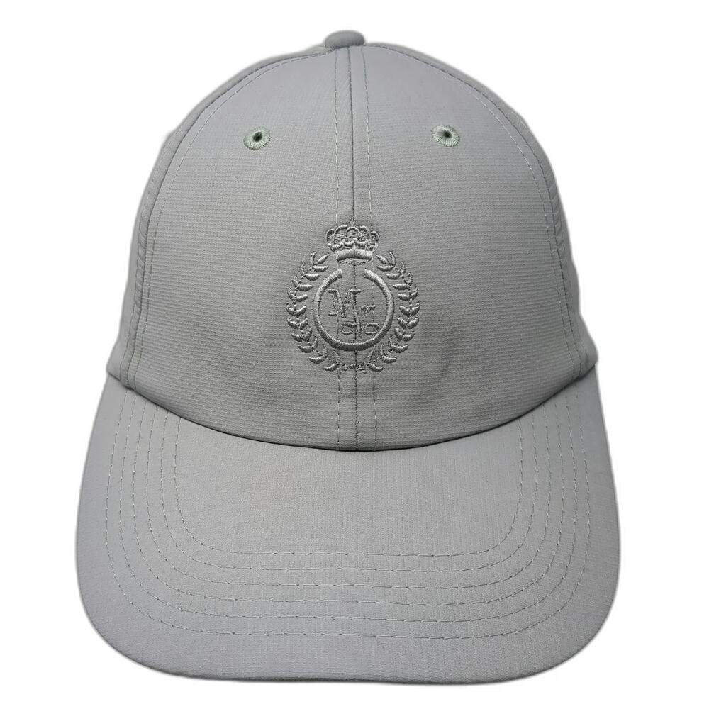 Imperial Baseball Cap Gray One Size Slideback Performance Embroidered Crest hat